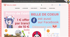 Desktop Screenshot of belledecoeur.com